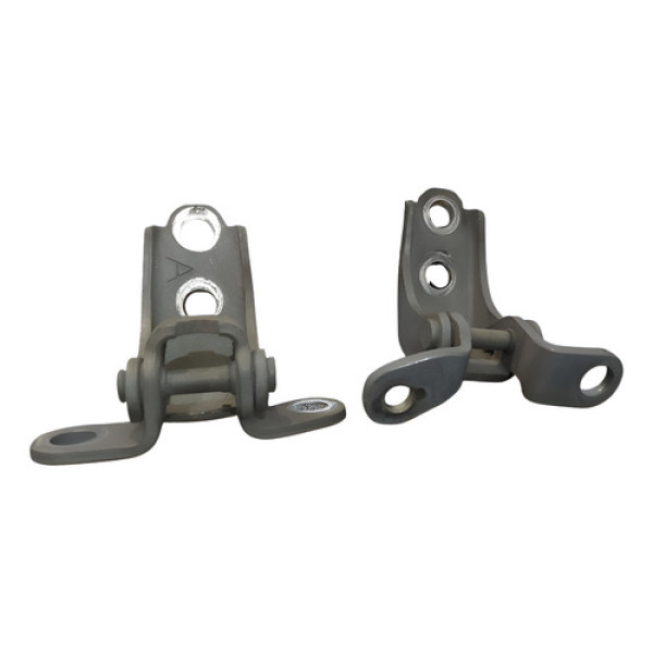 Par Dobradiça Porta Dianteira Direita New Civic 2007 A 2011