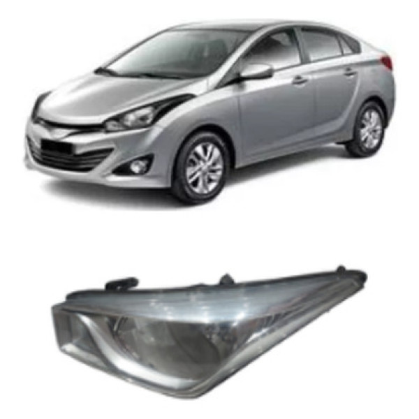 Farol Esquerdo Hb20 2013 A 2019 Cristal