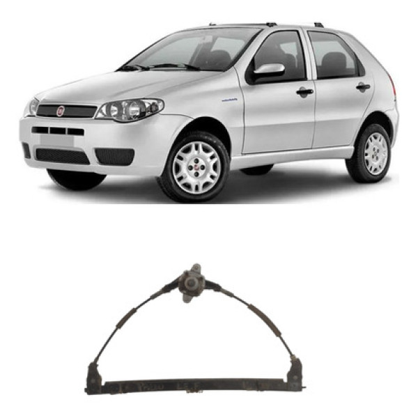 Máquina De Vidro Porta Dianteira Esq Palio Siena 96 A 13 Man