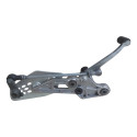 Bacalhau Esquerdo Completo Yamaha Mt07 2015 2016 A 2018 Prateado