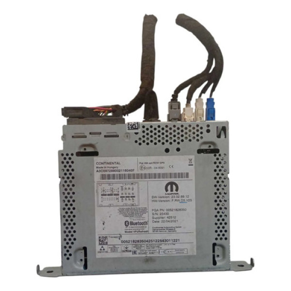 Radio Modulo Central Multimidia Cronos Argo 521828350 Branco