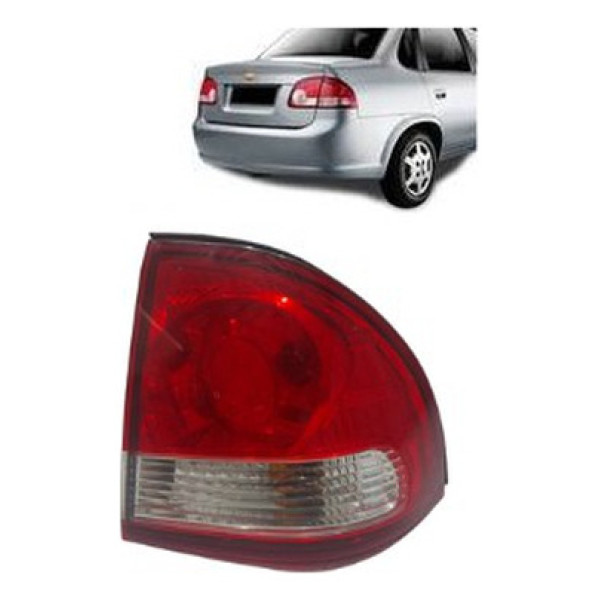 Lanterna Traseira Direita Corsa Classic Ls 2011 A 16 (canto)