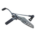 Bacalhau Esquerdo Completo Yamaha Mt07 2015 2016 A 2018 Prateado