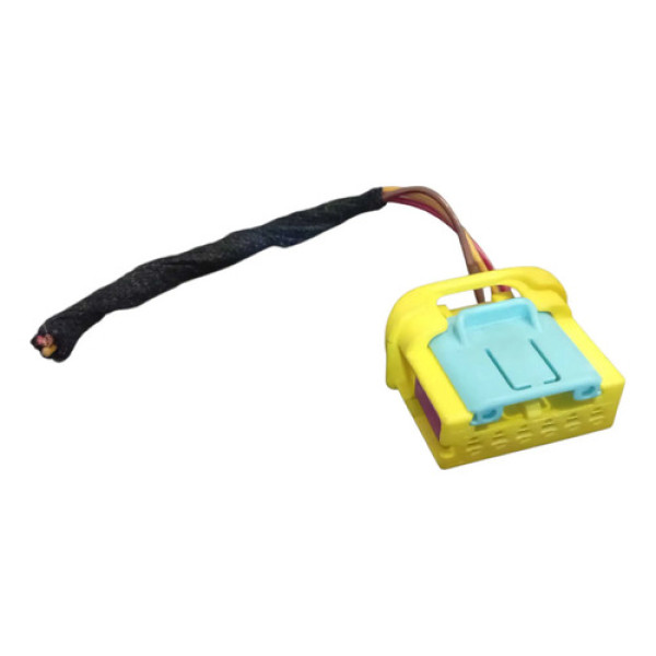 Conector Botão Acionador Airbag Saveiro G7 2017 A 2023 Branco