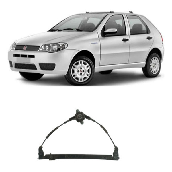 Máquina De Vidro Porta Dianteira Dir Palio Siena 96 A 13 Man