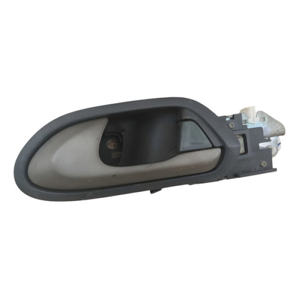 Maçaneta Interna Dianteira Esquerda New Civic 2007 A 2011 Prateado Dianteira