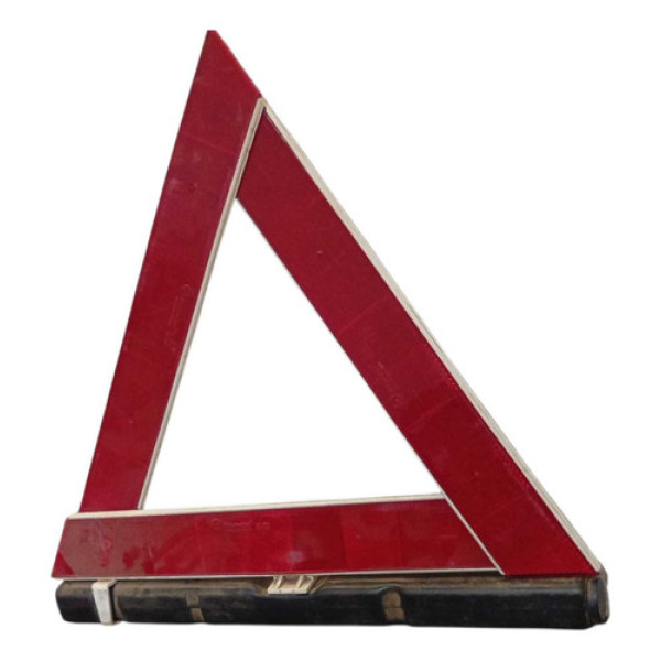 Triangulo Sinalização Segurança Atenção Carro Automotivo