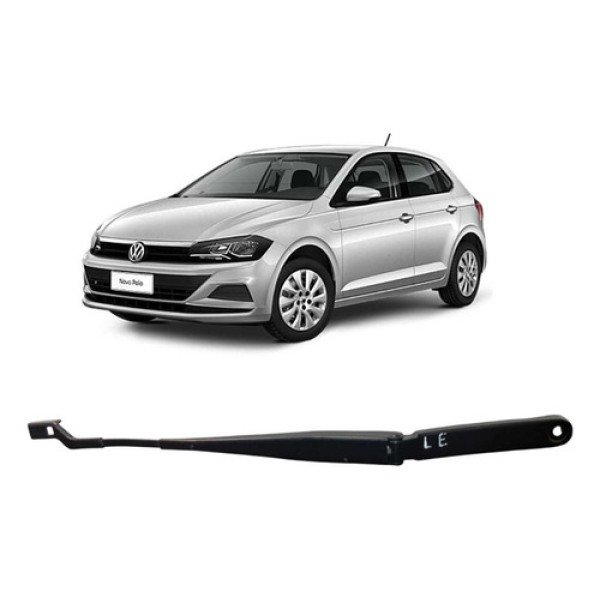 Braço Limpador Parabrisa Esquerdo Polo Nivus Virtus 2021/...