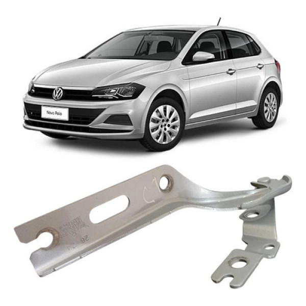 Dobradiça Capô Polo Nivus Virtus 2020 2021 2022 2023 2024 /.