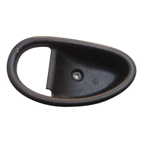 Moldura Maçaneta Interna Esquerda Palio Siena 1996 A 2013 Preto Dianteira/traseira