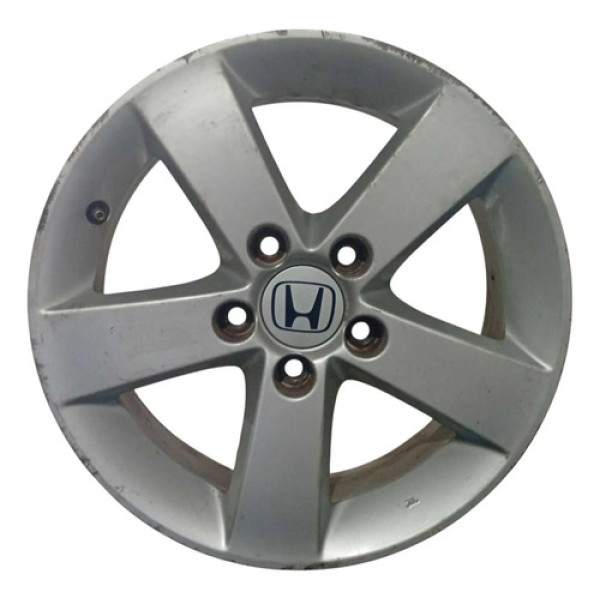 Roda Liga Leve Aro 16 New Civic 2007 2008 2009 A 2011 Prateado
