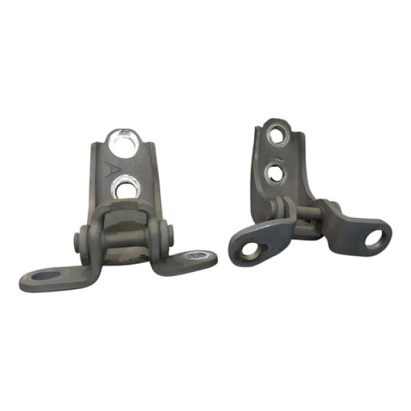 Par Dobradiça Porta Dianteira Direita New Civic 2007 A 2011