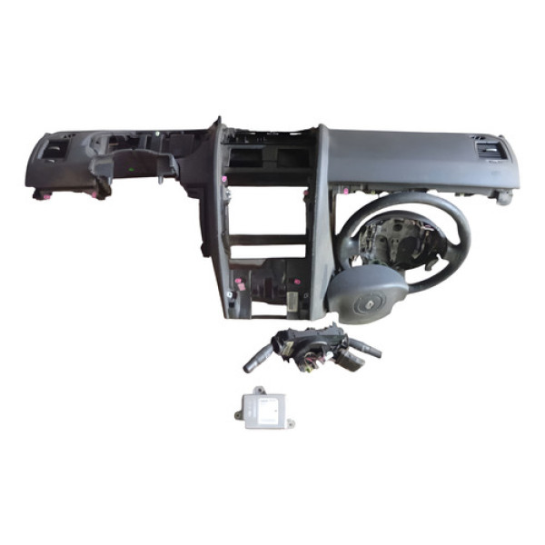 Kit Airbag Megane 2007 2008 2009 2010 2011 A 2013 Preto