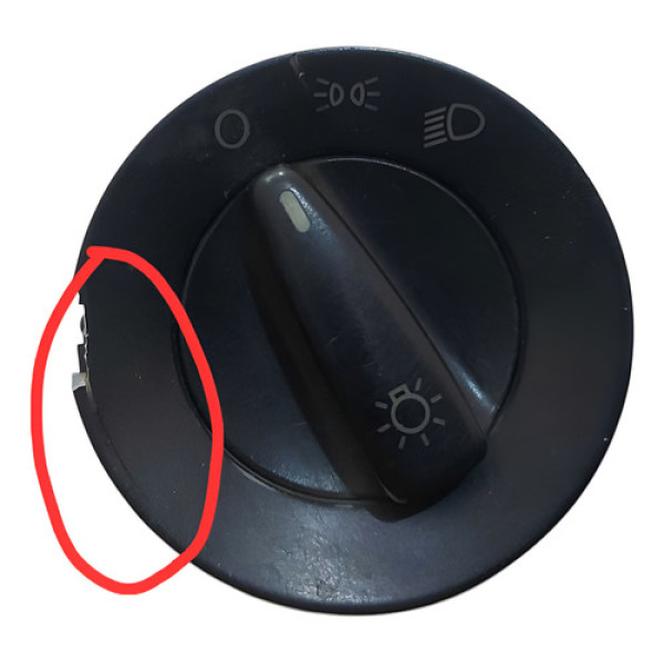 Botão Interruptor Farol Gol G4 56b583058r C/detalhe