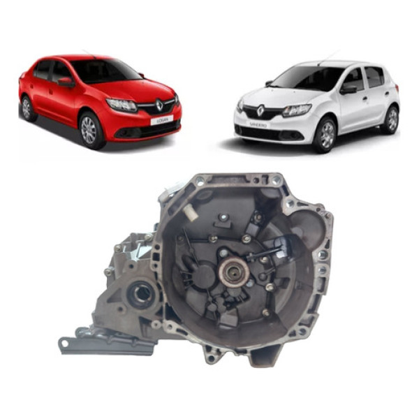 Caixa Cambio Sandero Logan 1.0 3cc 12v 2017/