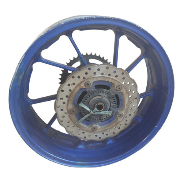 Roda Traseira Yamaha Mt07 2015 2016 A 2018 Azul