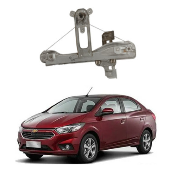 Máquina De Vidro Porta Traseira Dir Onix Prisma 12 A 20 Man