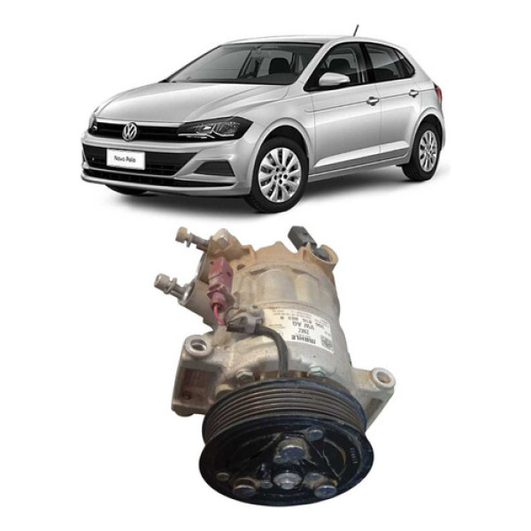 Compressor Ar Condicionado Polo Virtus 1.0 3cc 2020 2021/...