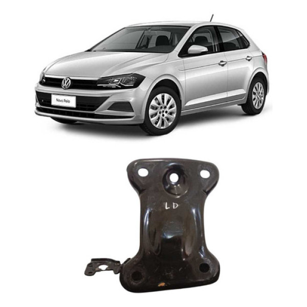 Suporte Eixo Traseiro Direito Polo Virtus 2020 2021 2022  Prateado