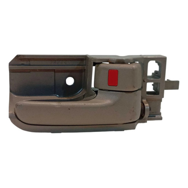 Maçaneta Interna Traseira Direita Corolla 2003 A 2008 Prateado Traseira