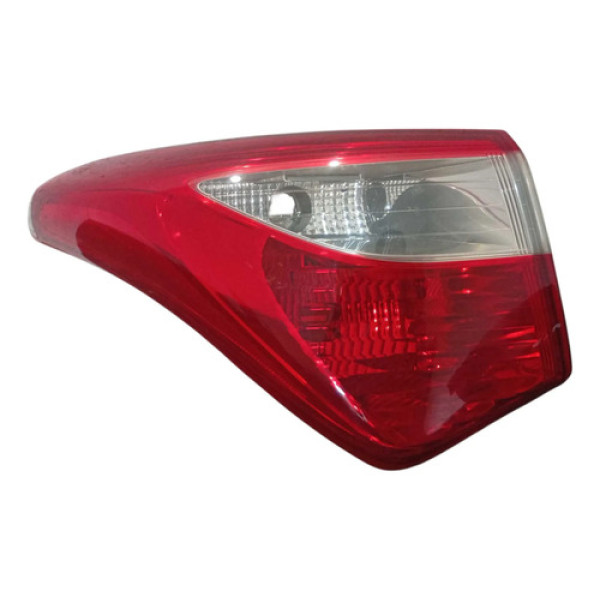 Lanterna Traseira Esquerda Hb20 Hatch 2013 A 2019 (canto) Esquerdo/motorista Vermelha