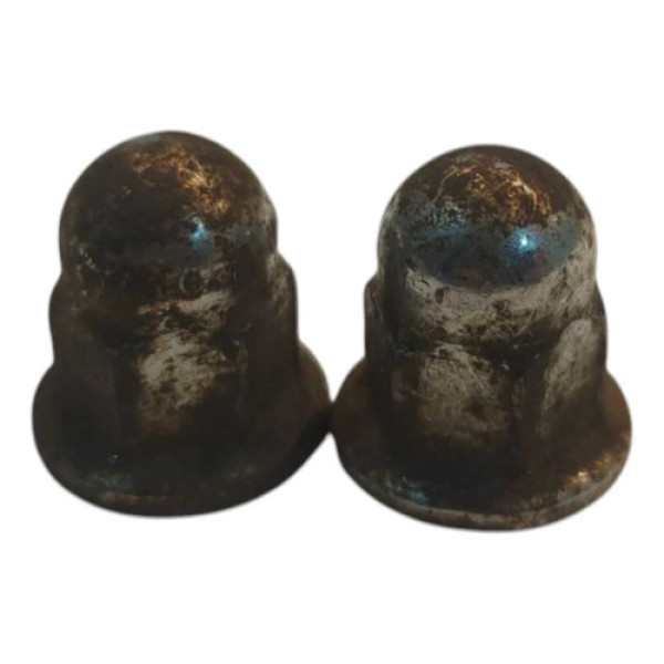 Porca Escape Cb Twister 250 2016 A 2022 Metal Escurecido / Enferrujado