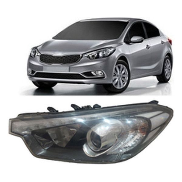 Farol Esquerdo Cerato 2014 2015 2016