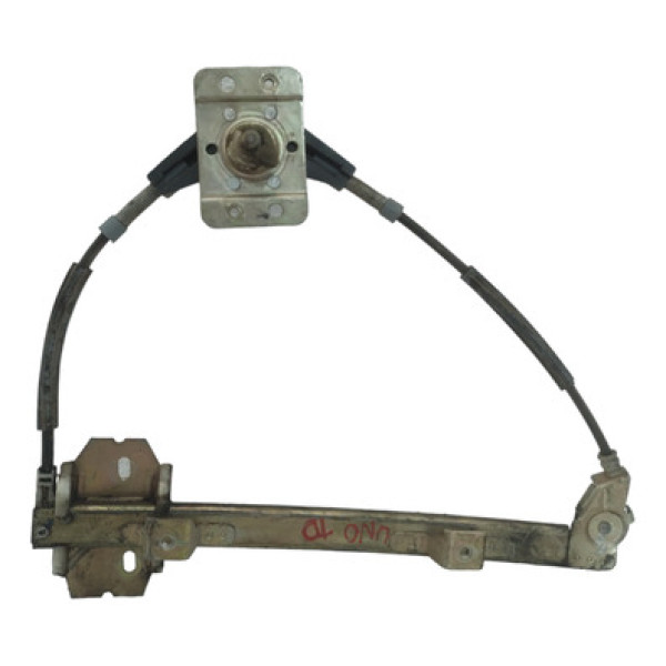Máquina De Vidro Porta Traseira Direita Uno 1988 A 2013 Man