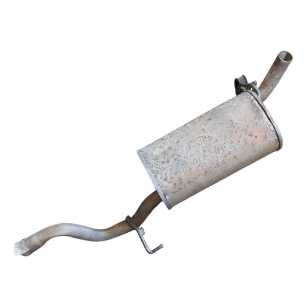 Escapamento Silencioso Fiat Palio Fire 1.0 8v 2007 A 2012  Cinza