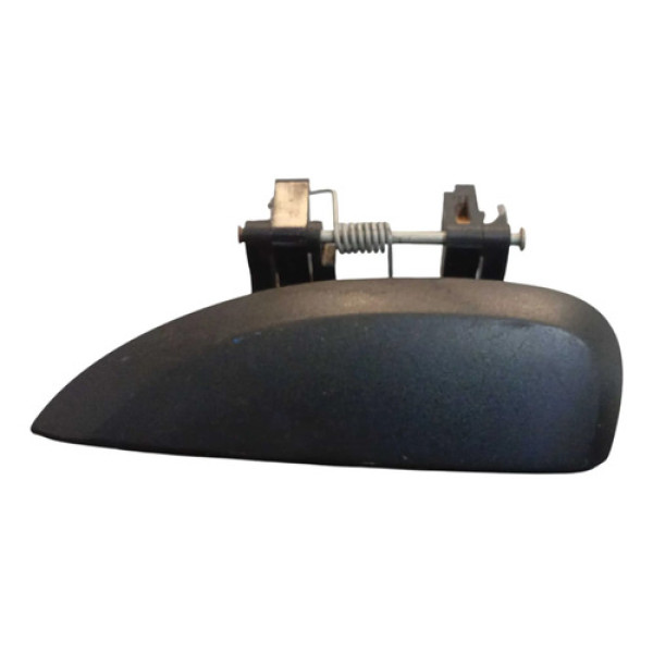 Maçaneta Externa Esquerda Kwid  2018 A 2023 Preto Dianteira/traseira