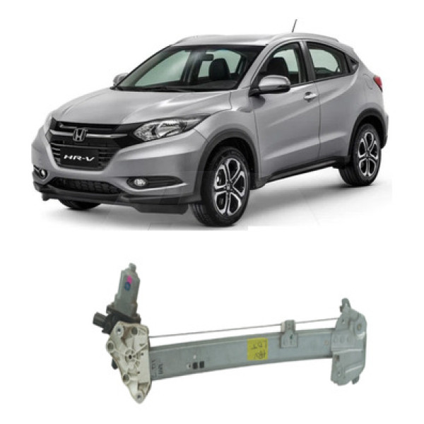 Máquina De Vidro Porta Traseira Direita Hr-v 2016 A 2022