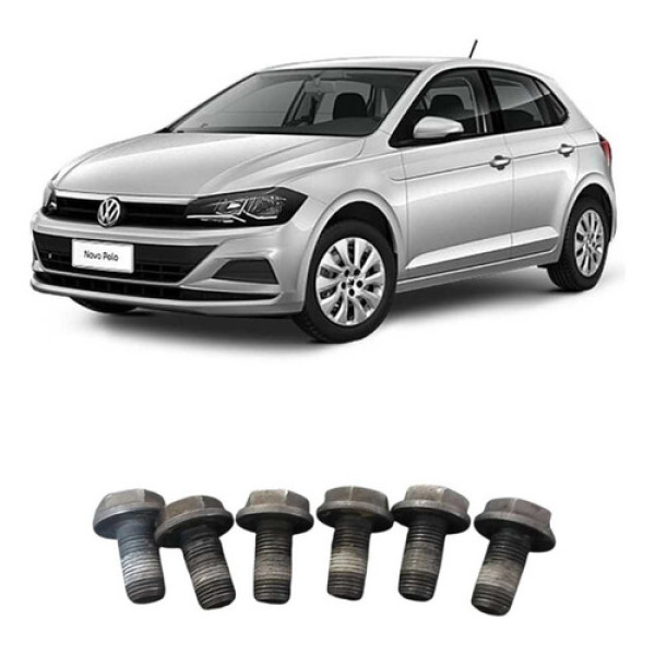 Jogo Parafuso Acoplamento Embreagem Polo Track 1.0 20 A 24