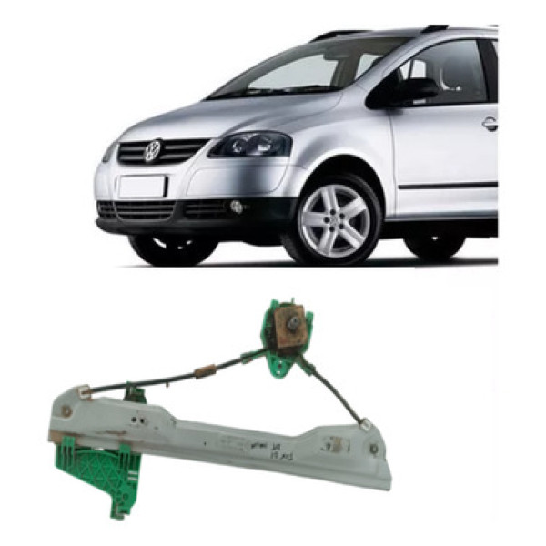 Máquina De Vidro Porta Tras Direita Fox Spacefox 06 A 22 Man