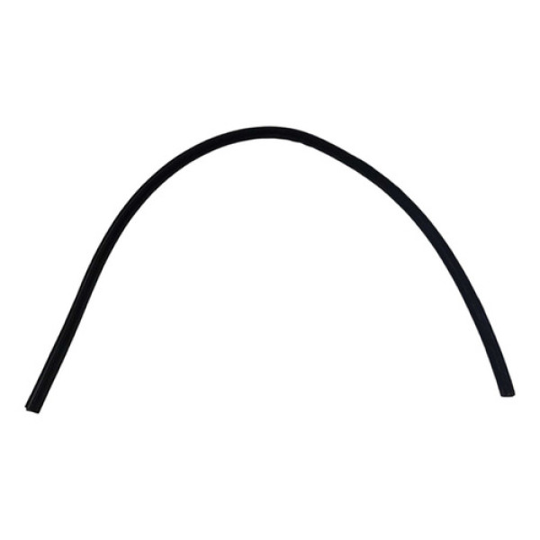 Borracha Canaleta Vidro Traseiro Direito Polo Track 20 A 24 Prateado