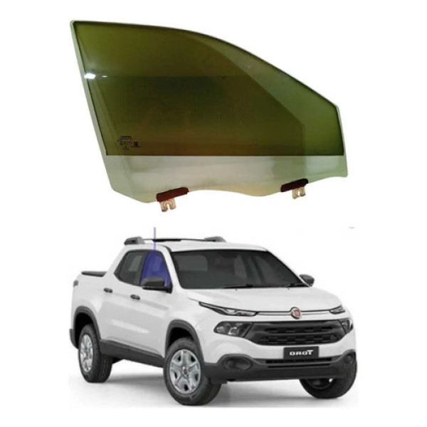 Vidro Porta Dianteira Direita Toro 2016/