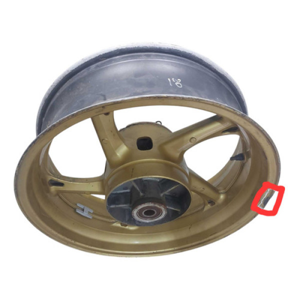 Roda Traseira Honda Cb 600 Hornet Injetada 2008 A 2014