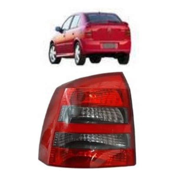 Lanterna Traseira Esquerda Astra Hatch 2003 A 2012 Fume