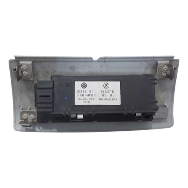 Sensor Ultrasônico Alarme Polo 2007 2008 A 2014 6qe951171 Prateado