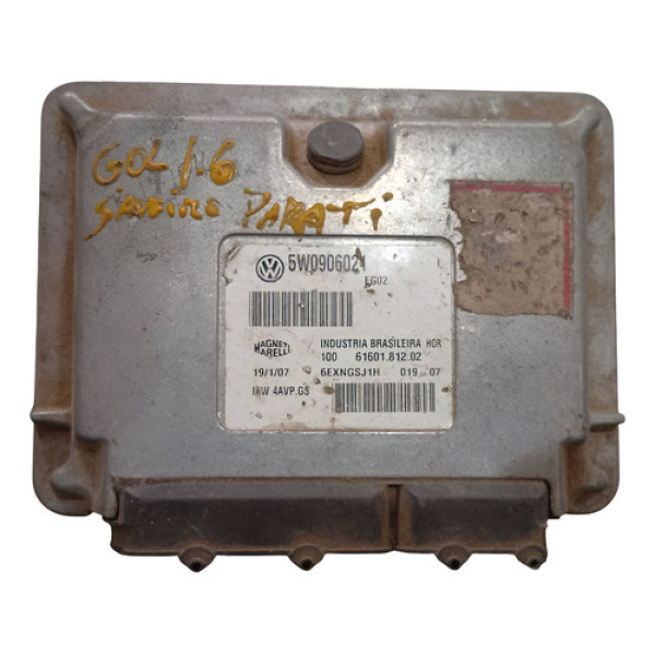 Módulo Central Injeção Gol Saveiro 5w0906021 Iaw4avpgs