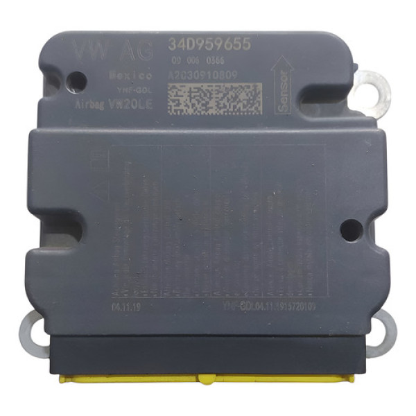 Módulo Airbag Gol Saveiro 34d959655 A2c30910809 090060366