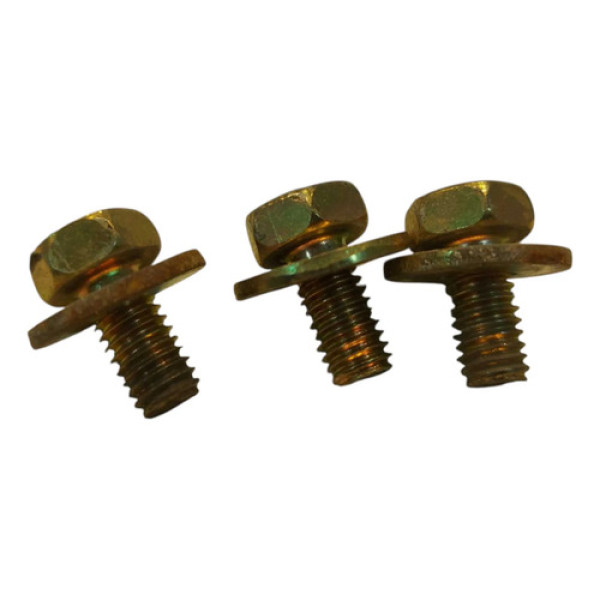 Parafuso Suporte Banco Traseiro Corolla 1.8 2002 A 2008 Prateado