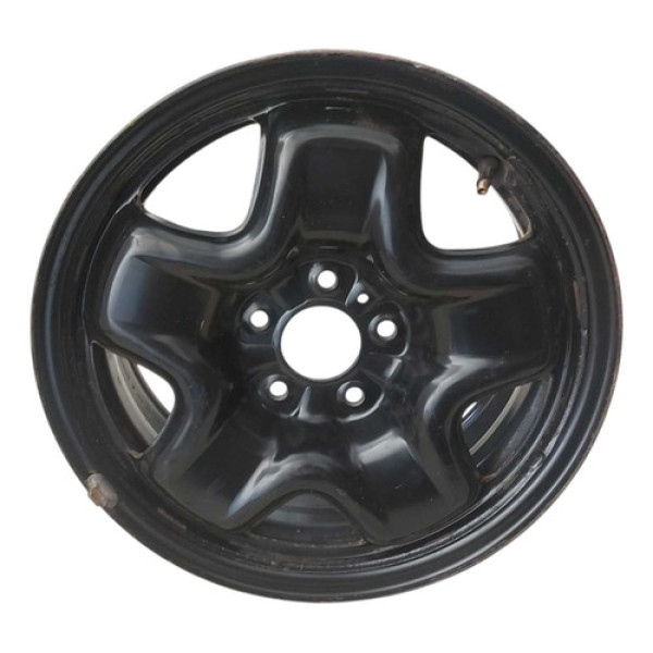 Roda Ferro Aro 16 5x110 Fiat Toro 52018844 Cor Preto Prata