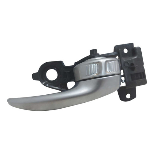 Maçaneta Interna Dianteira Direita Fiat Toro 2017 2018 2019/ Prata Dianteira