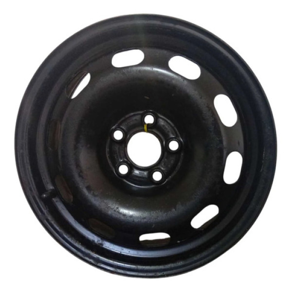 Roda Ferro Aro 15 Golf Fox Polo 5 Furos 1j0601027ab Prateado