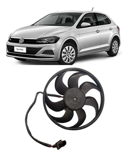 Motor + Ventoinha Polo Track 1.0 Cc 2020 2021 2022 2023/...